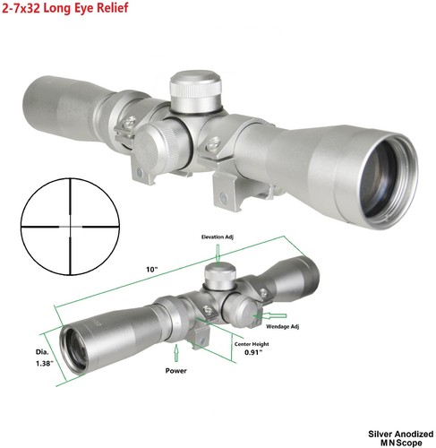 7x32mm scout scope - long, eye